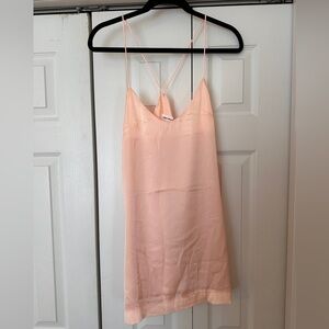 Superdown Pink/Peach Superdown Slip Dress